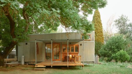 Stunning architecture elevated by use of timber and harmonious color palette