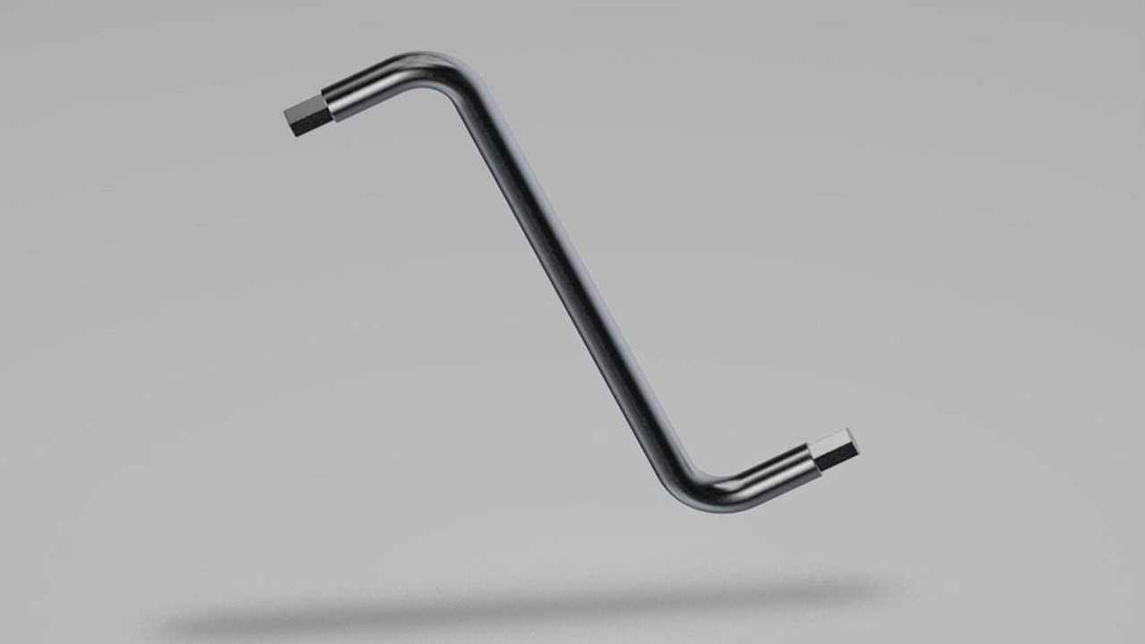 IKEA Futuristic ODLEBLAD Pendant Lamp That Looks Like Interlocked Allen Keys