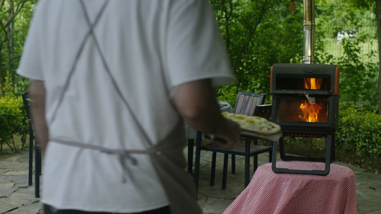ODUN Wood-Fired Outdoor Stove Pizza Oven by CALINFI