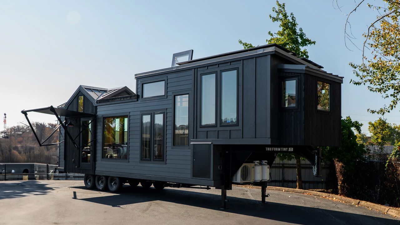 Off-Grid Gooseneck Tiny House - exterior