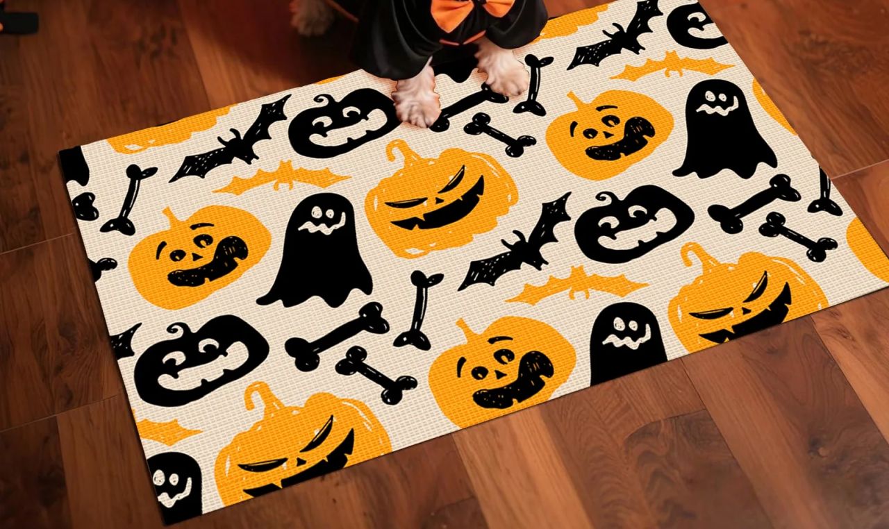 Sanmadrola Halloween Doormat