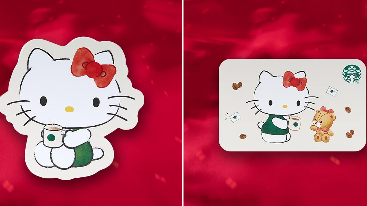 Starbucks x Hello Kitty Merchandise Collection - Gift Cards