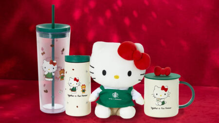 Starbucks x Hello Kitty Merchandise Collection for the Holiday Season