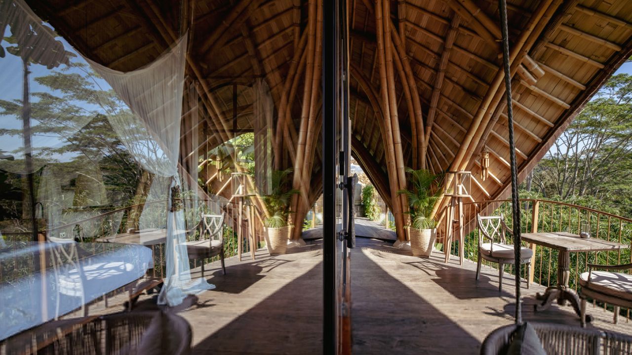 Luxurious interiors enveloped by the airy and exquisite vibe
