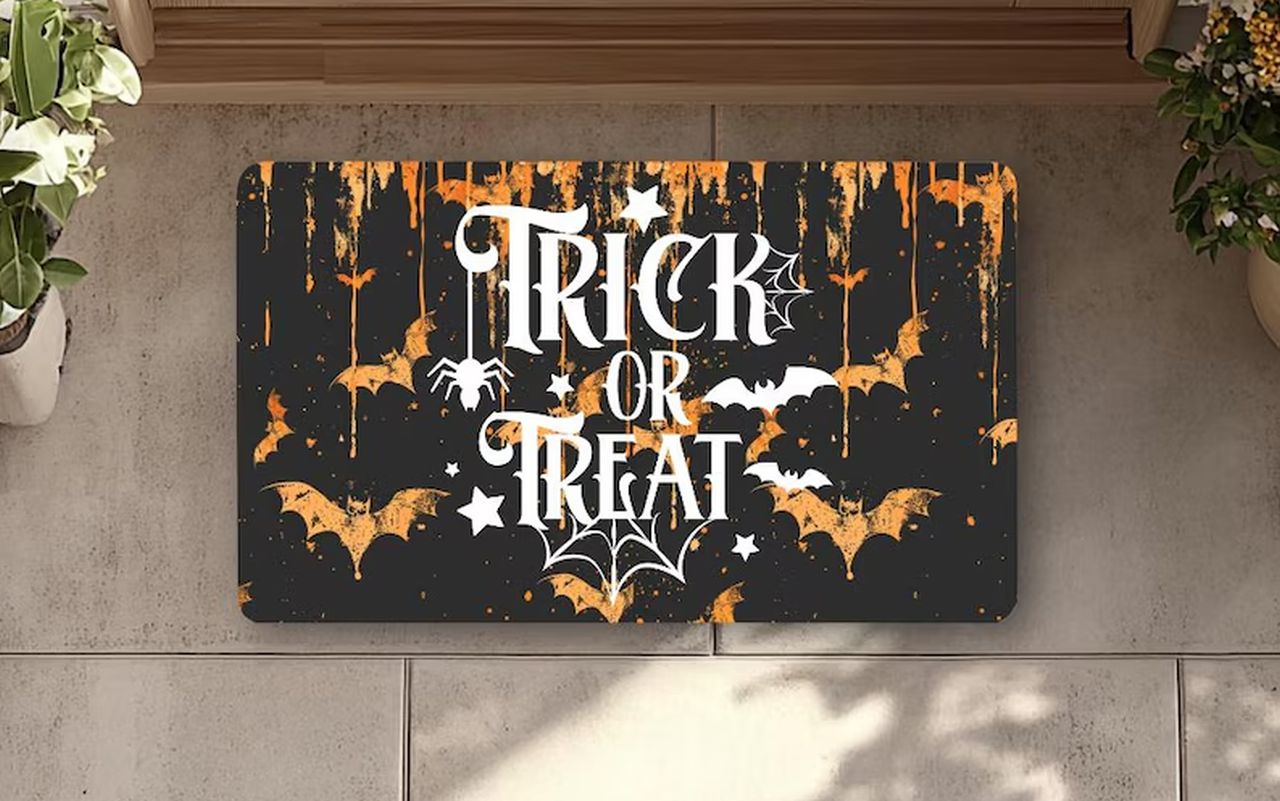 Trick or Treat Halloween Doormat