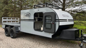 Modern Buggy UH18 is Specialist Toy Hauler Living Life of a Teardrop Trailer Ultimate Hauler UH18