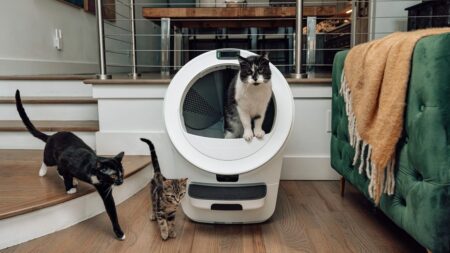 Whisker Litter-Robot AI Self-Cleaning Litter Box