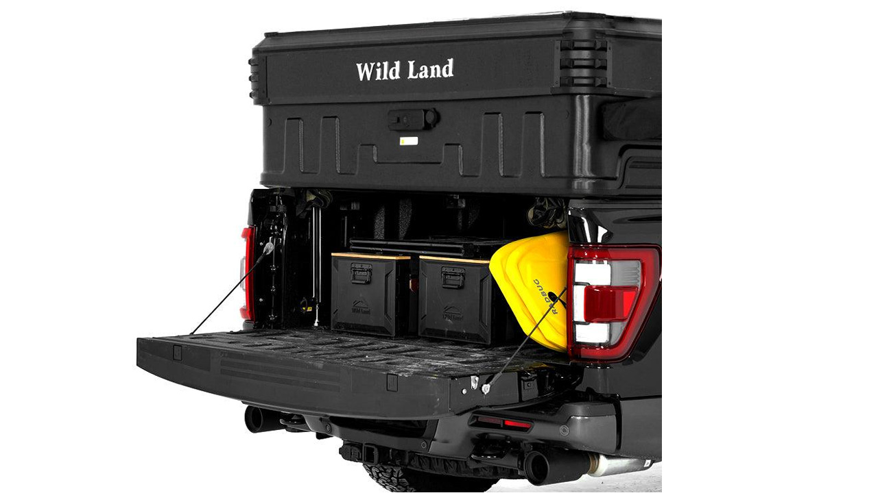 Wild Land Wingman Auto Setup Pickup Camper Rooftop Tent