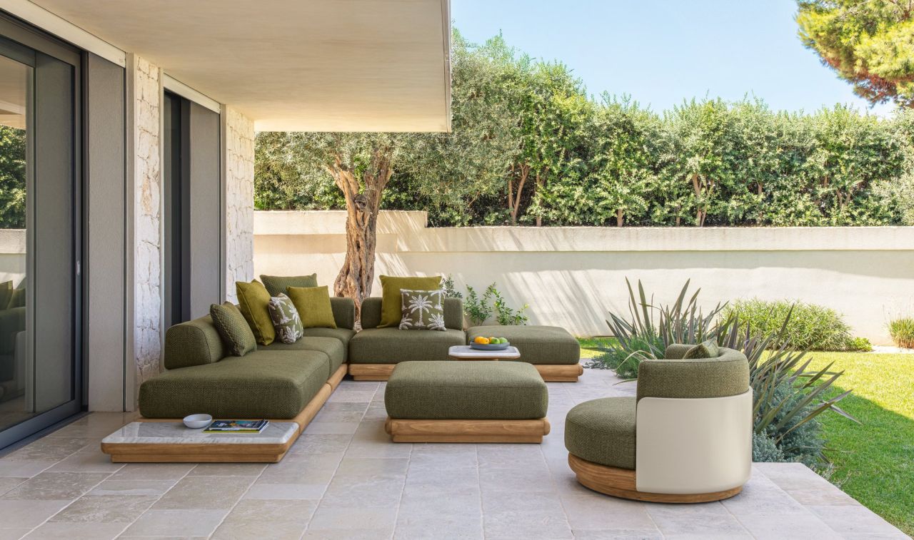 Itaca Modular sofa collection left view