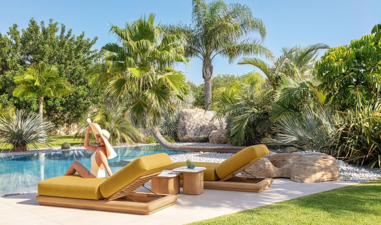 Itaca Modular sofa collection sunbed