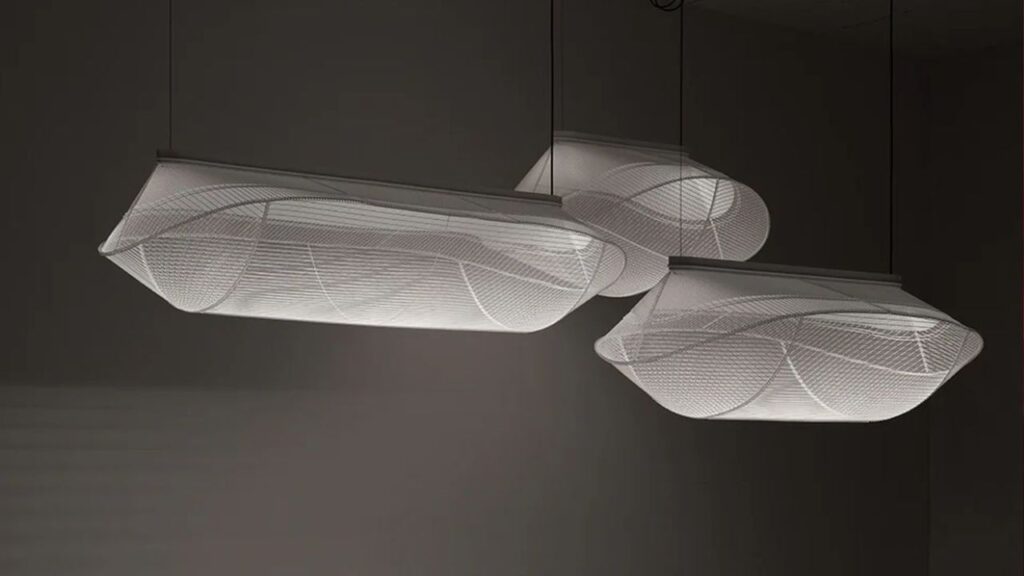 LightMass^ 3D Printed Pendant Lamps Look Like Clouds Floating in Your Home LightMass^2025 lighting pendants feature image