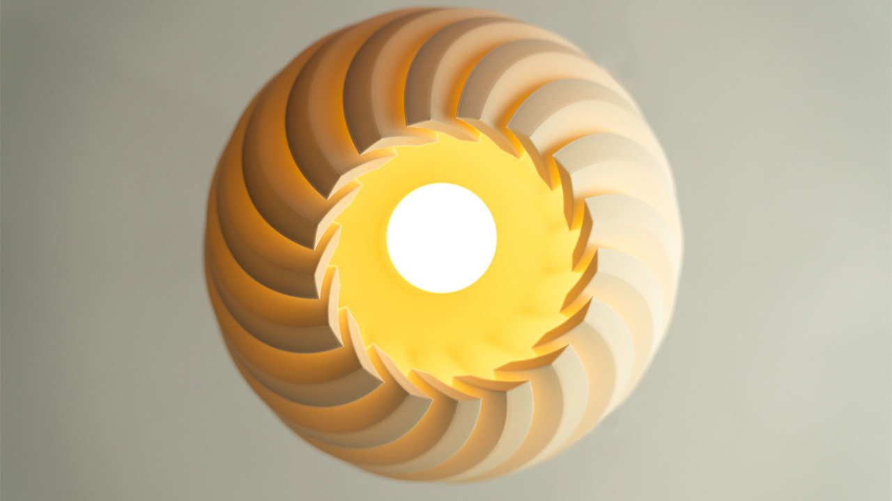 The designing of this lamp gives glow in transition.
