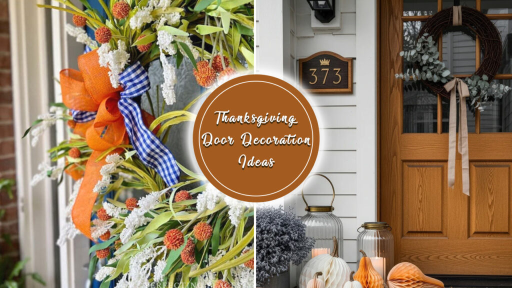 10+ DIY Door Decoration Ideas You can Try This Thanksgiving 14 Crafty DIY Door Decoration for Making Thanksgiving Day Cozy and Inviting