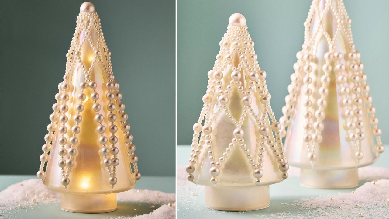2025 Anthropologie Christmas collection - Glass Pearl Tree