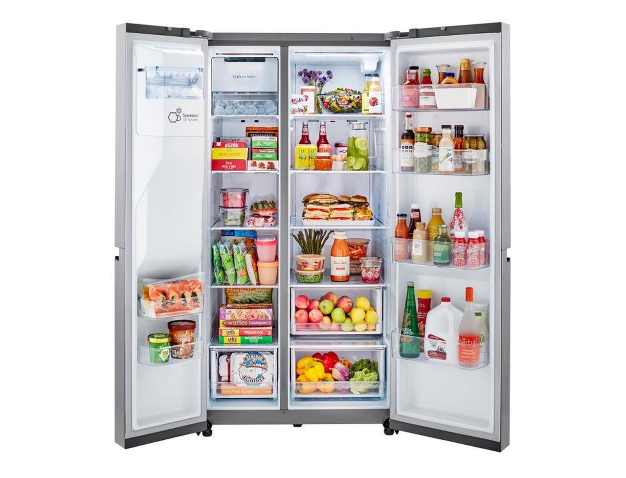 27 cu. ft. Side by Side Smart Refrigerator With Craft Ice