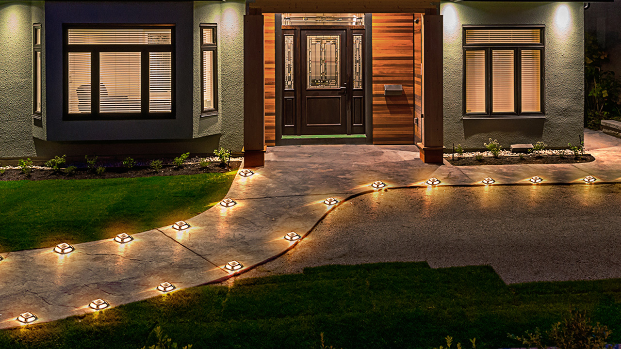 AGPTEK Solar Driveway Lights
