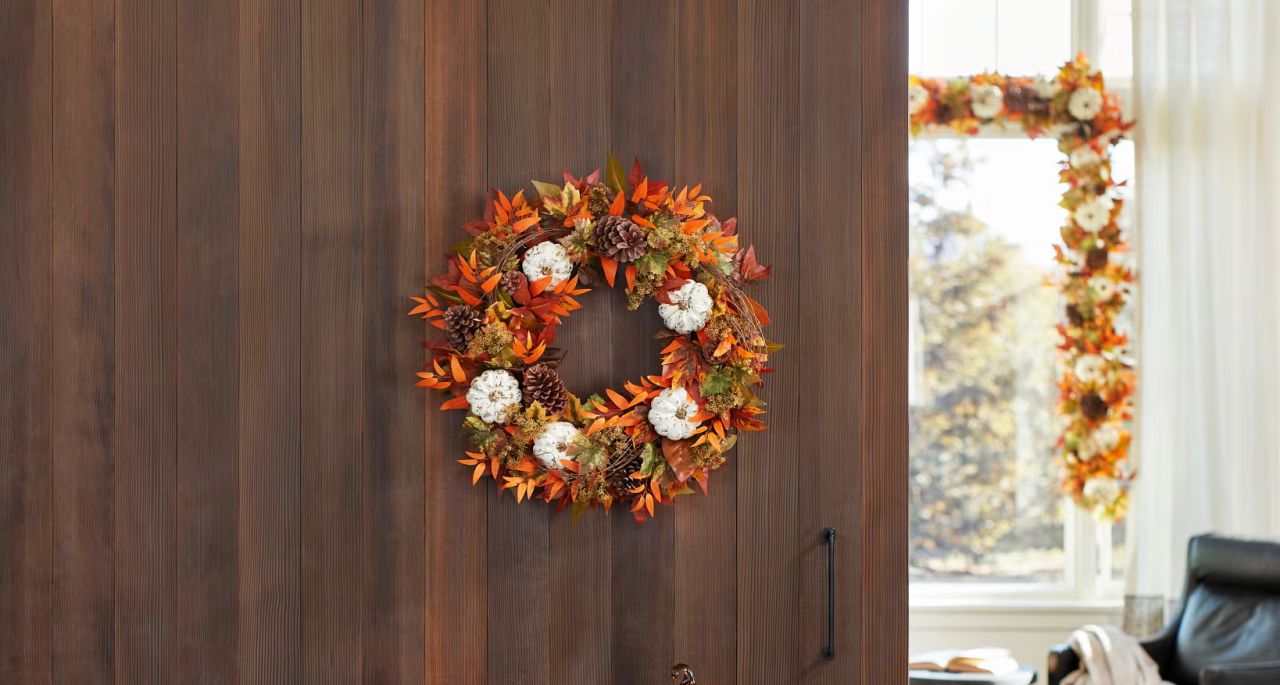 Adorn Your Wall With White, orange, and brown