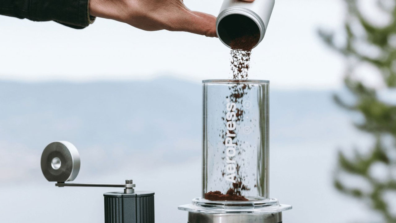 AeroPress Manual Coffee Grinder