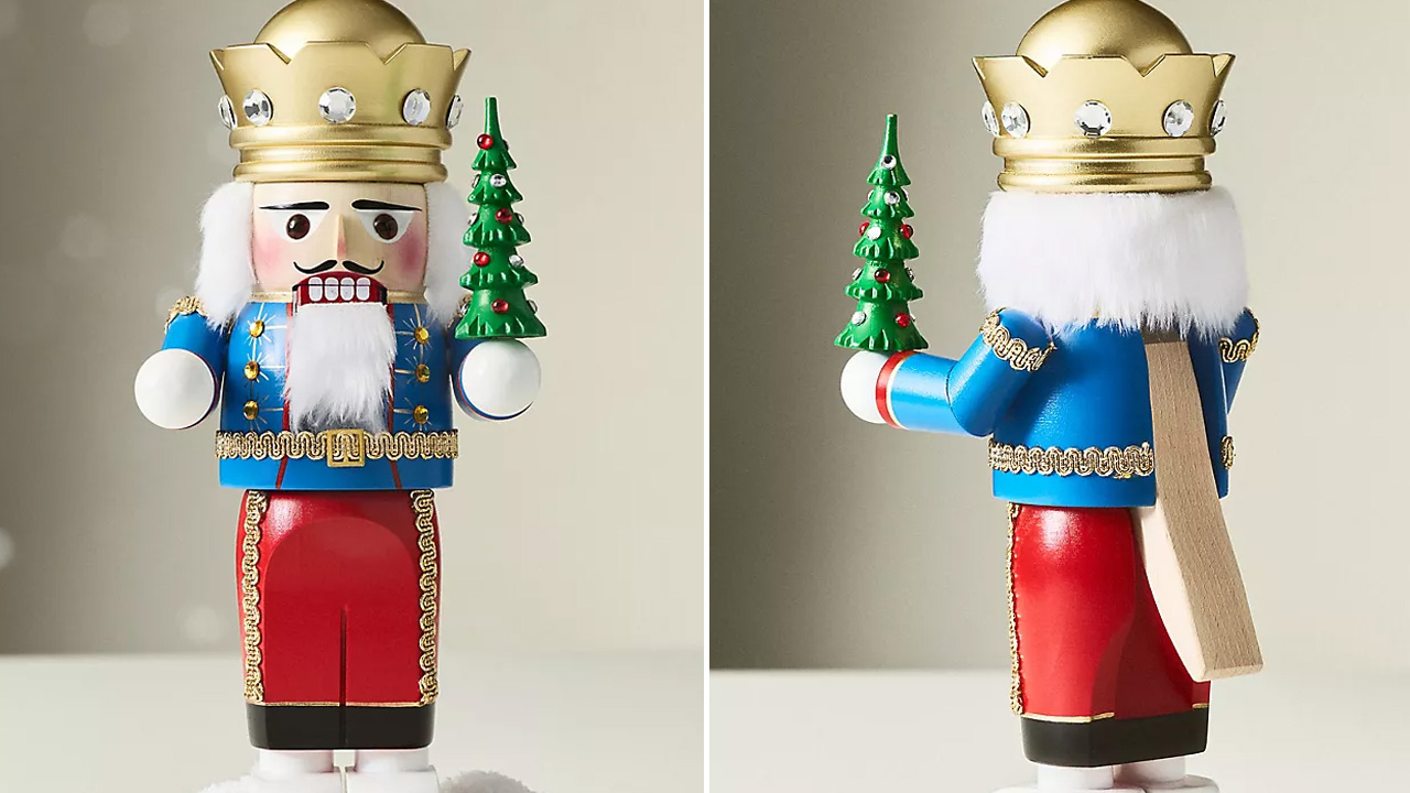 Anthropologie x New York City Ballet Holiday Collection -Nutcracker Decorative Object