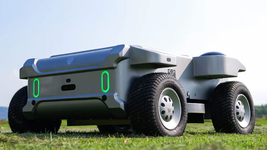 AI-Powered Modular Robot Mower Clears Snow, Collects Leaves With Unmatched Power and Precision Apollo Al-Powered Robot