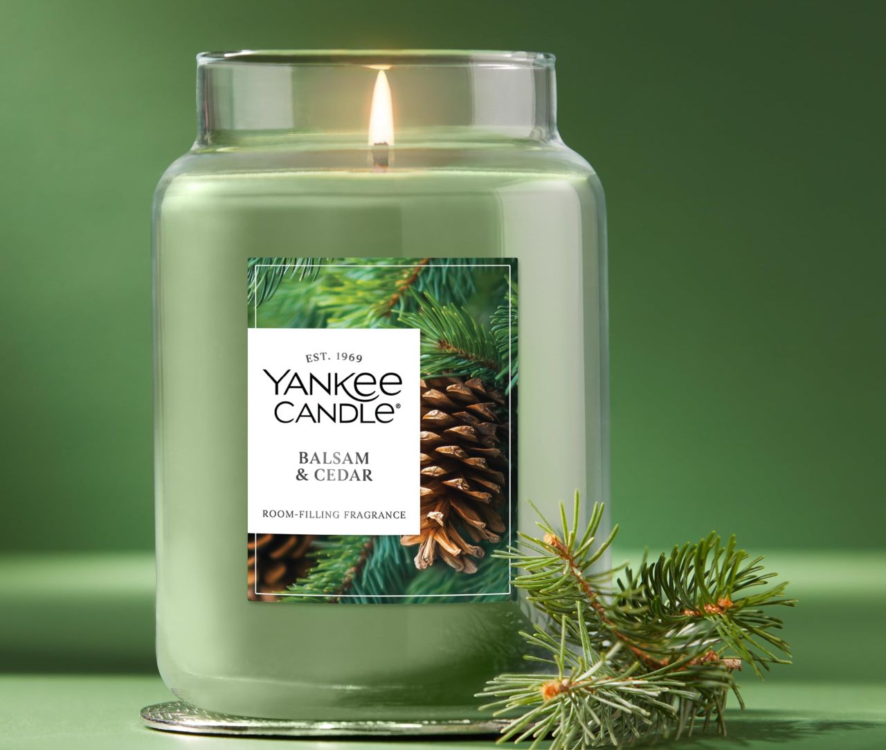 Balsam & Cedar Fall Scented Candle
