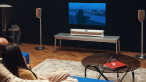 B&O Beosound Premiere Aluminum Soundbar Puts Drivers on the Front Beosound Premiere