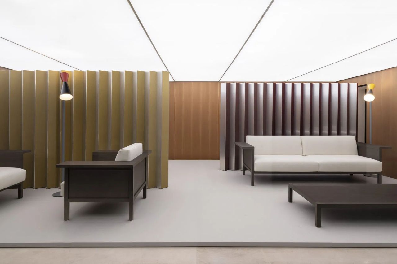 Borealis Modular System of Chairs and Tables by Snøhetta for Citterio