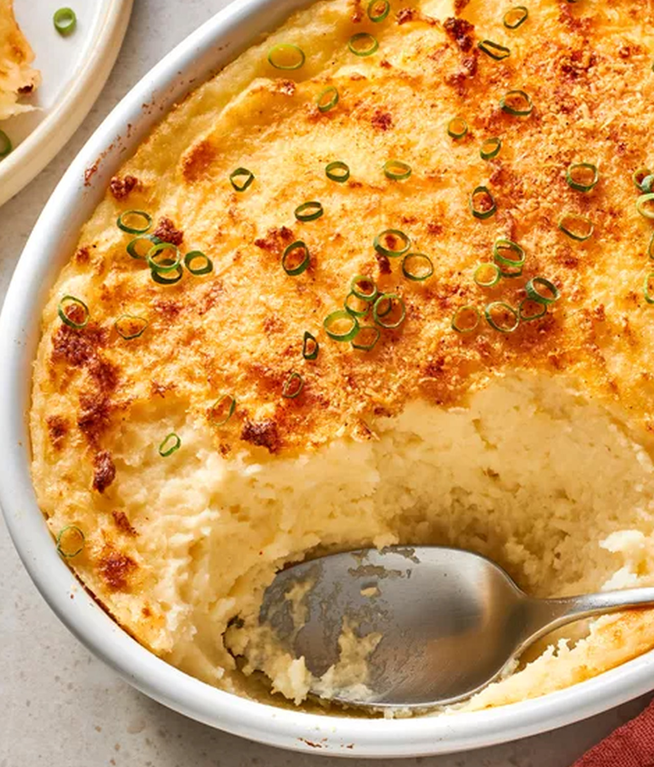 The combination of butter, cheese and whipped cream makes the dish incredibly luxurious and indulgent.