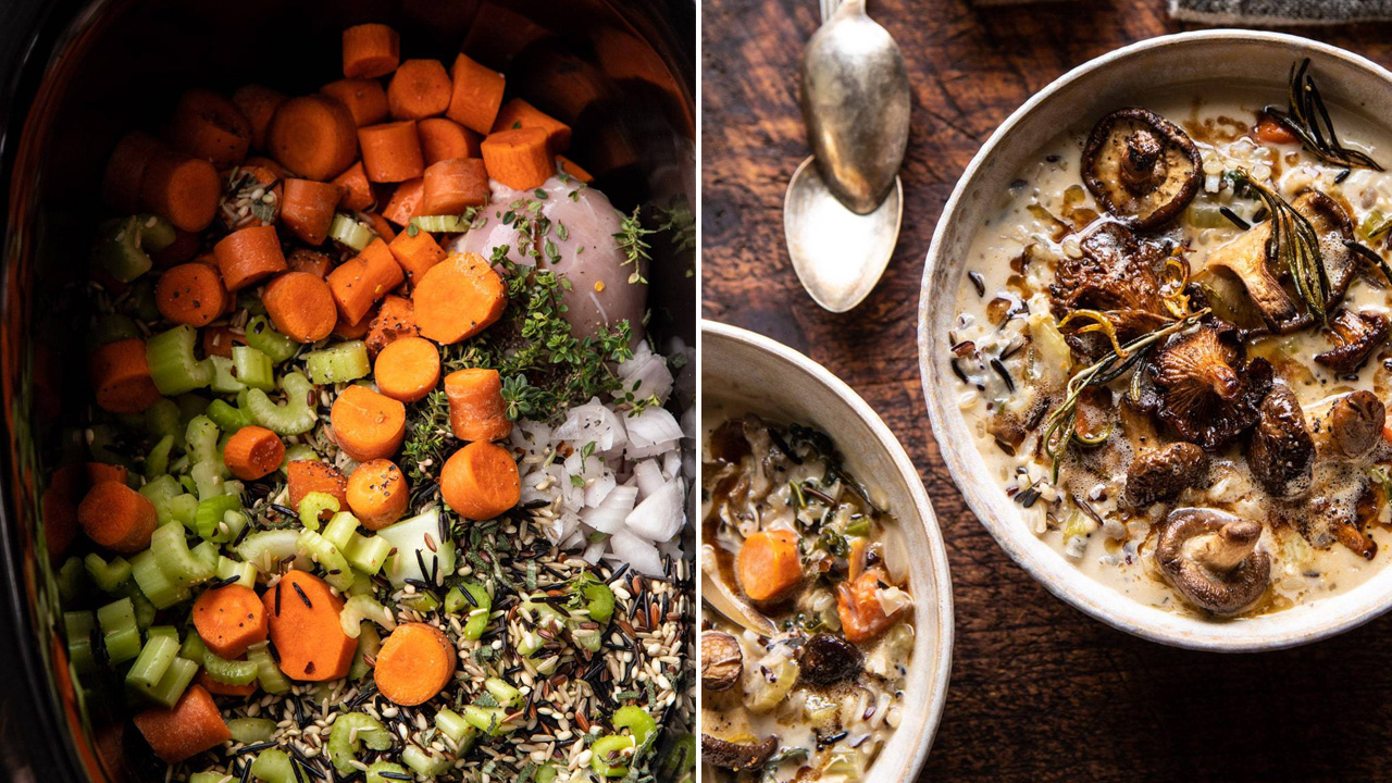 The flavorful combo of wild rice with cheesy and savory soup