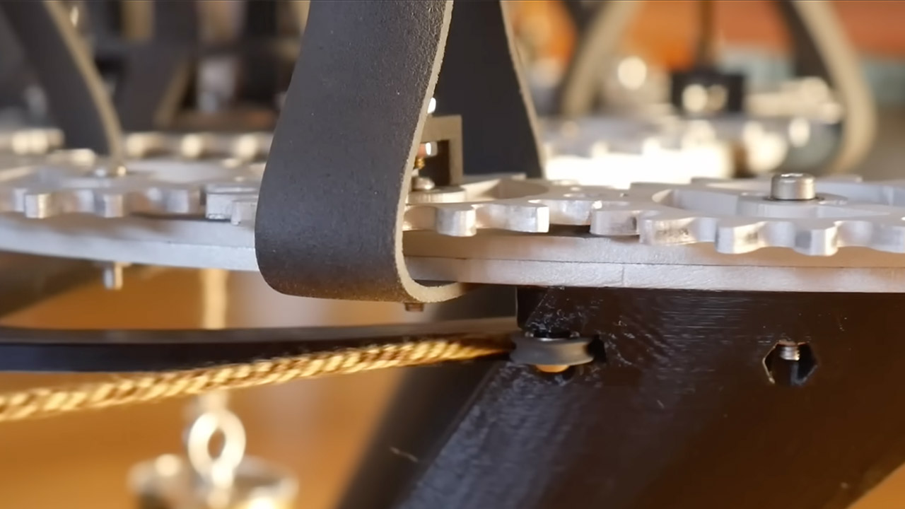 DIY Solar System Coffee Table Complete With Moving Planets by The 5439 Workshop