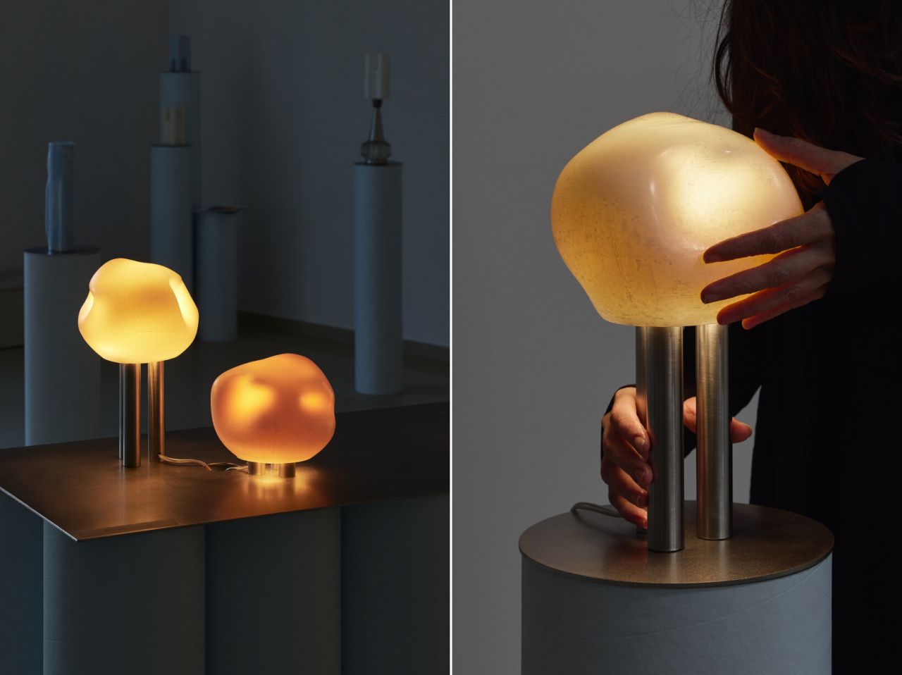 Daydreaming Objects Transform Natural Wax Into Unique Soft Solids Lamps