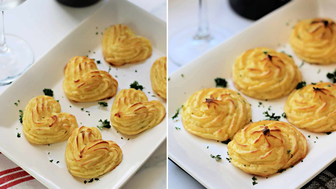 The soft and decorative swirls have beautiful golden color that looks delightful.