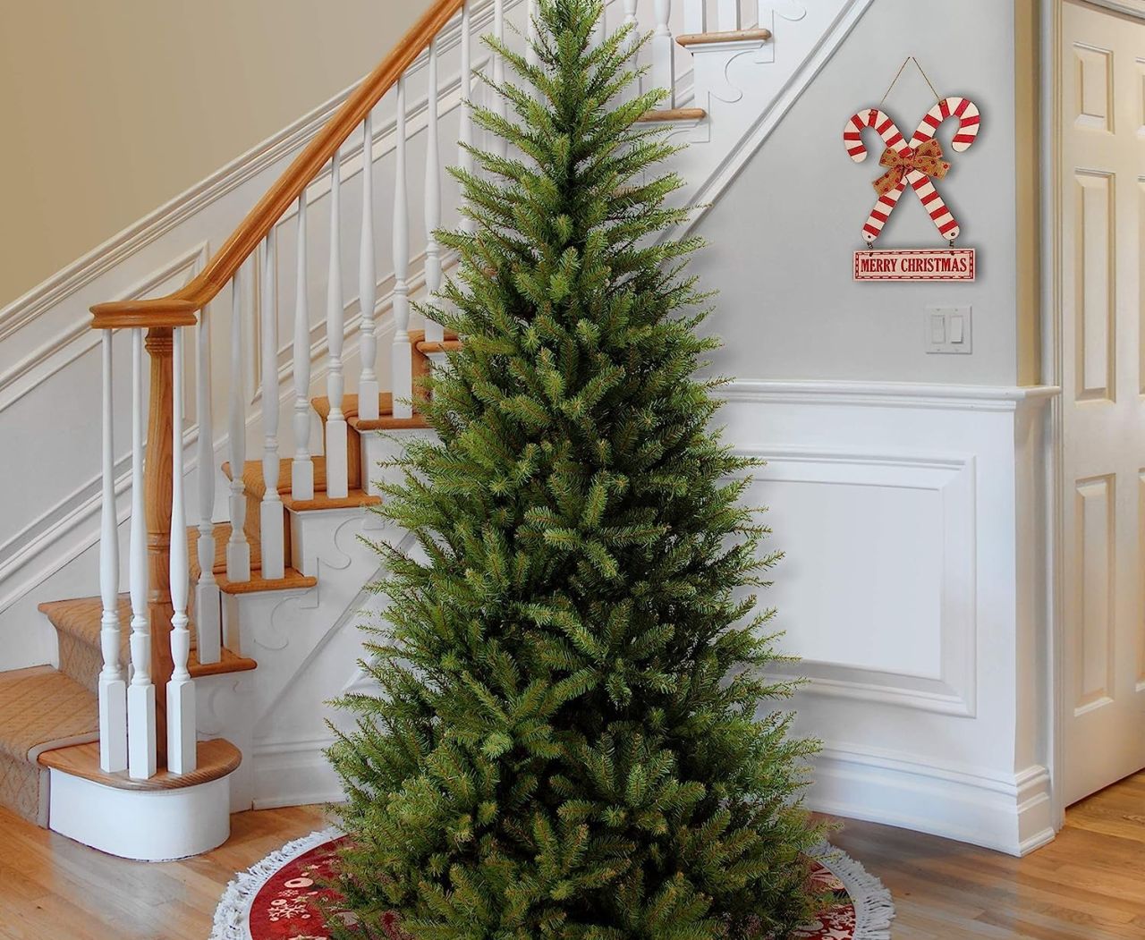 Dunhill Fir Slim Artificial Christmas Tree