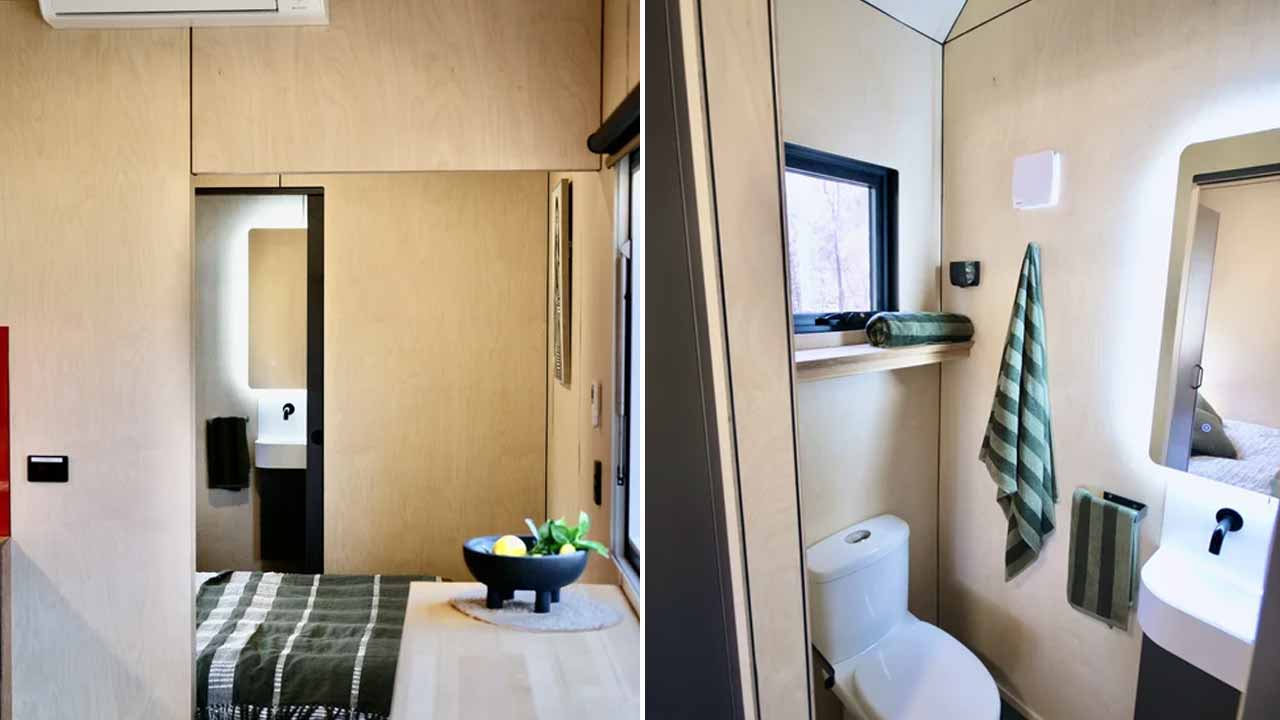 Hauslein Eire Tiny House bathroom
