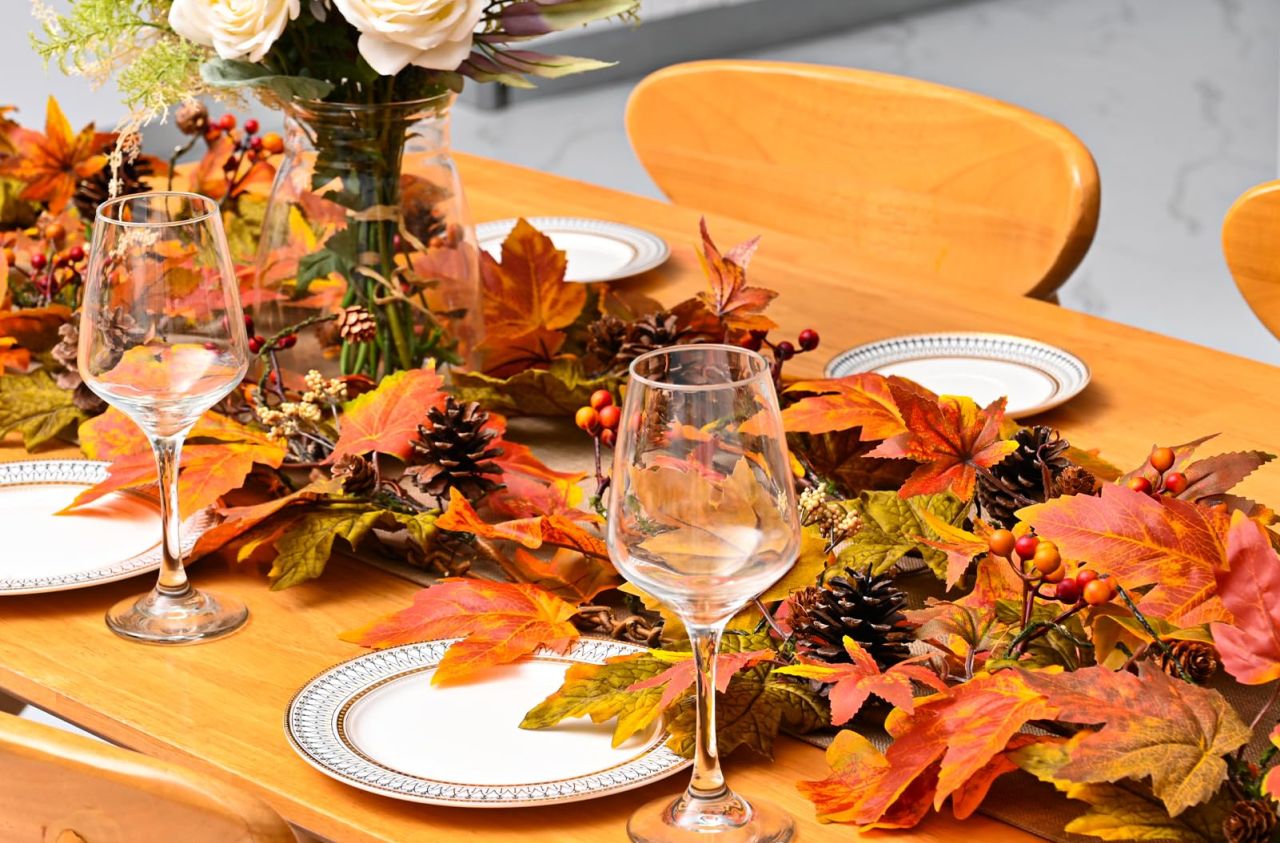 Fall Maple Leaf Garland