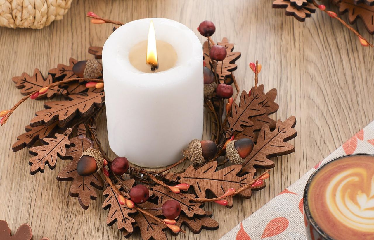 Fall Thanksgiving Candle