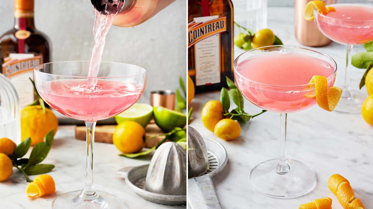 Festive Thanksgiving Cocktails - Cosmopolitan Cocktail