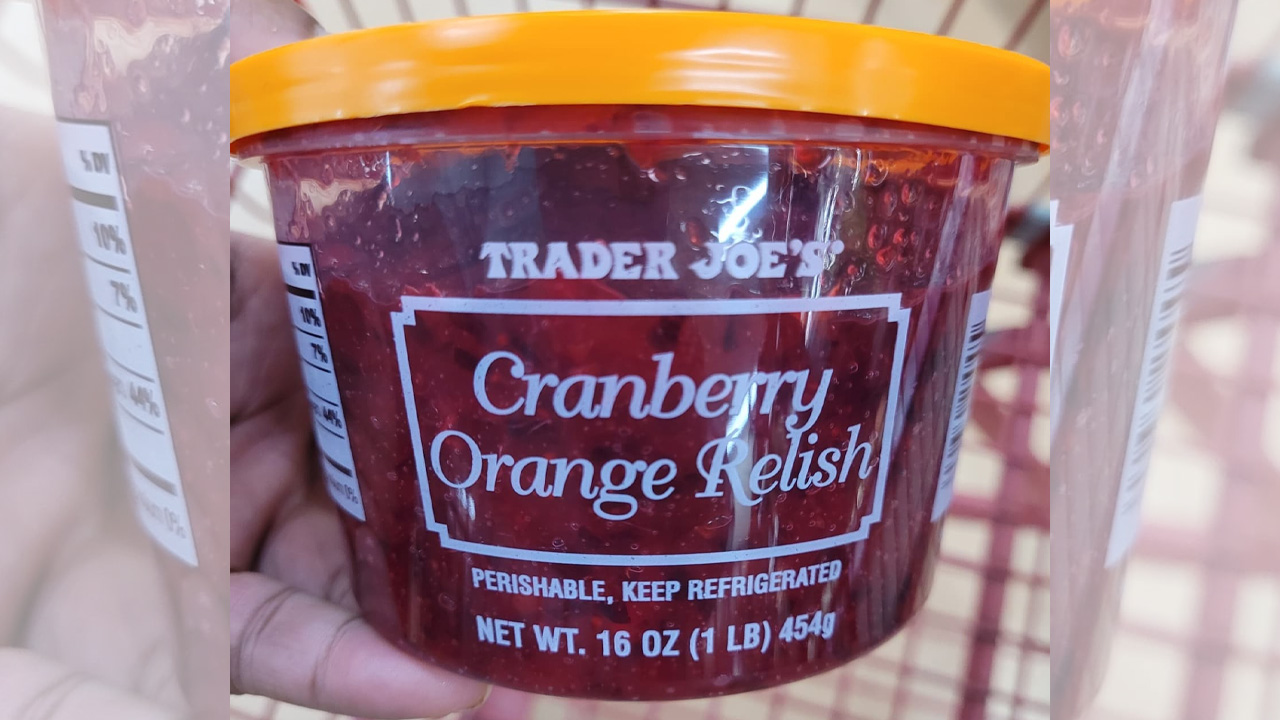 Fresh Cranberry Orange Relish