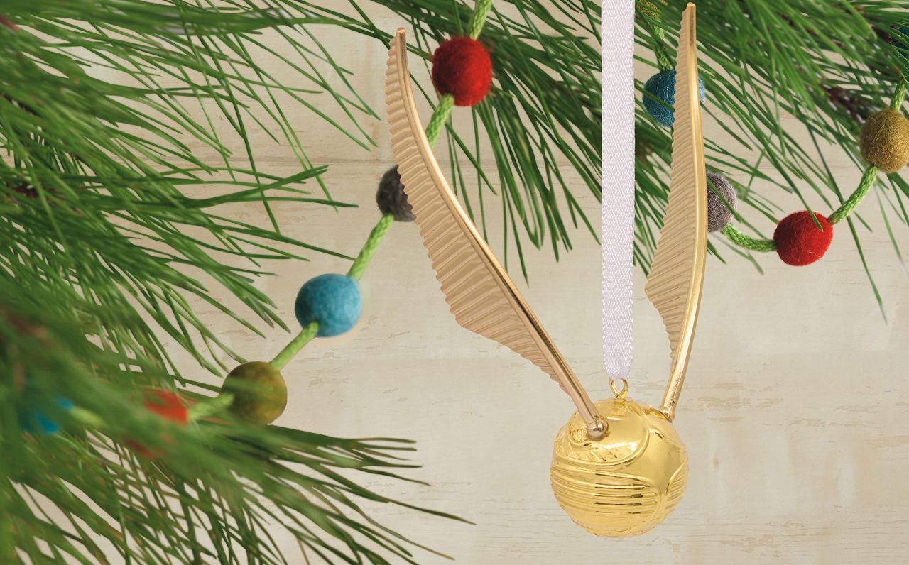 Harry Potter Golden Snitch Christmas Ornament
