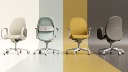 World’s First Truly Circular Office Chair Debuts at Workspace Design Show Amsterdam Infinity Chair comes in four models, designed to reuse and recycled infinite times