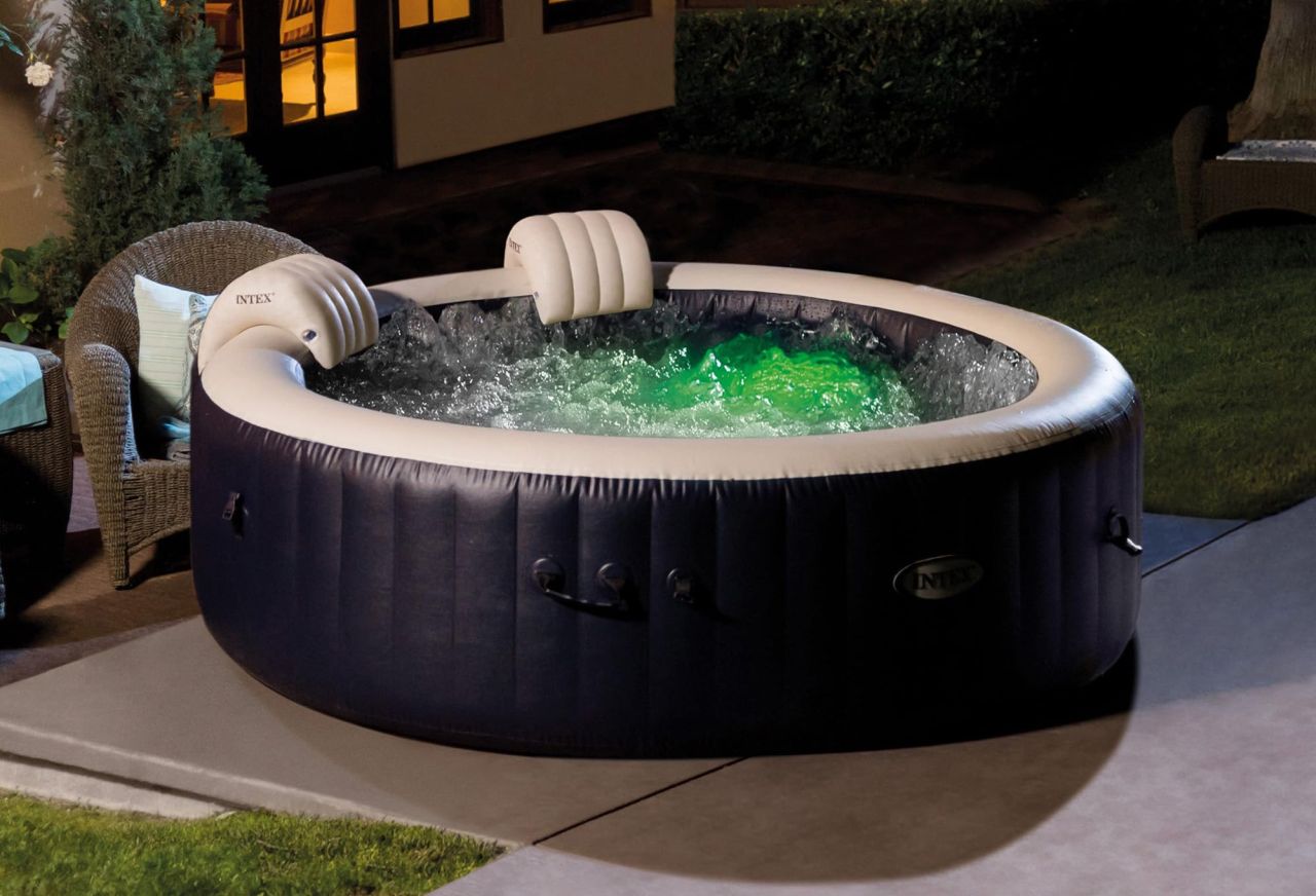 Intex PureSpa Plus 28431EP Bubble Massage Spa Set