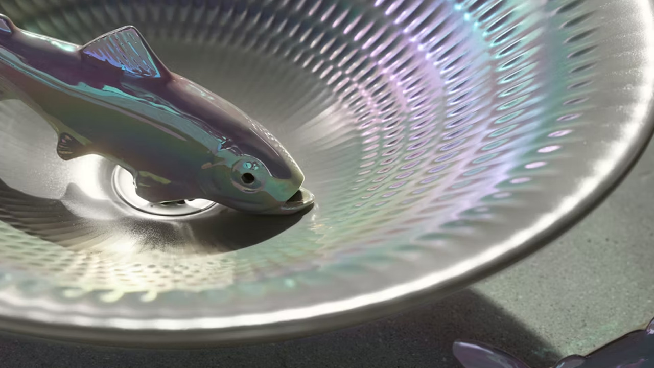 Kohler’s Derring Carillon Artist Editions Sink in Pearlized Finish