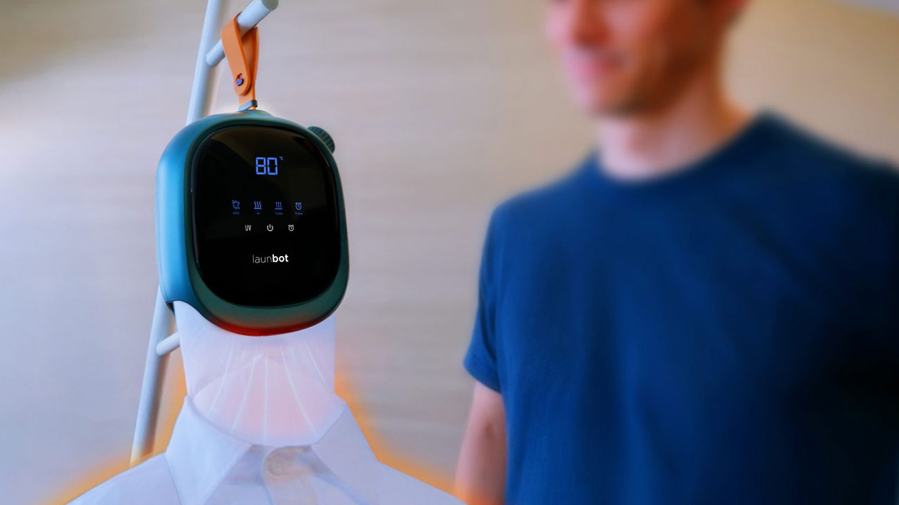 Launbot laundry device