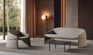 Majorette Collection Breaks Continuity of Upholstery With an Unexpected Solution Majorette by Gaber featured image