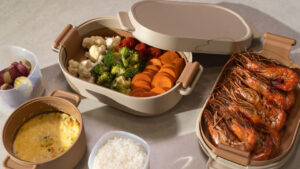 Variety of dishes can be cooked in the microwave steam cooker by DeliOne