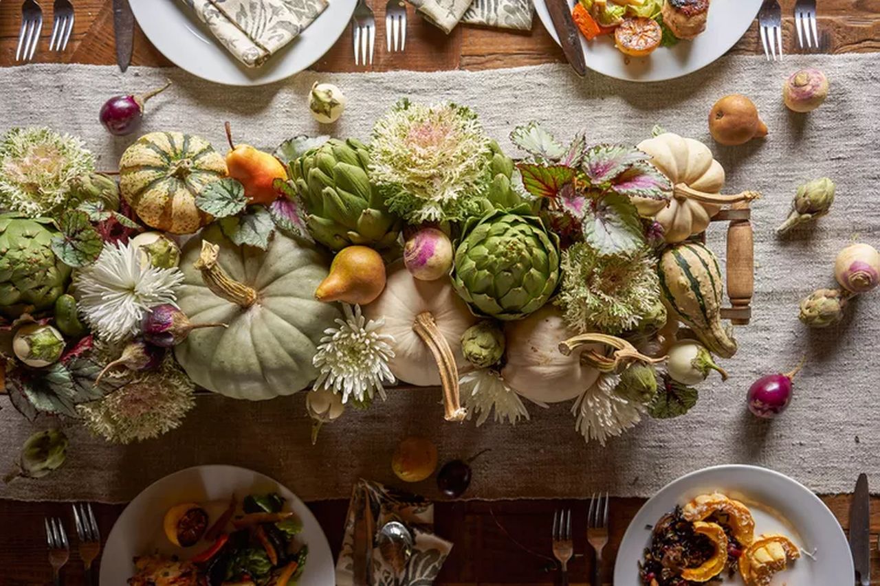 Nature-Inspired Color Palette for Thanksgiving