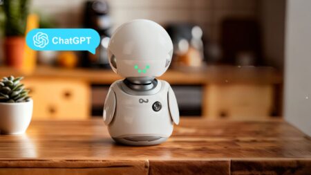 OUROBOT Voice-Activated ChatGPT Robot Reacts to Your Voice With Expressive Lights and Movements