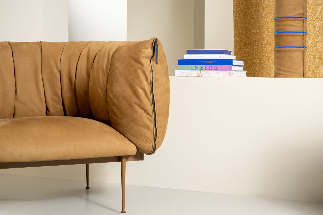 Puffer furniture collection by Jess Design brstool closeup