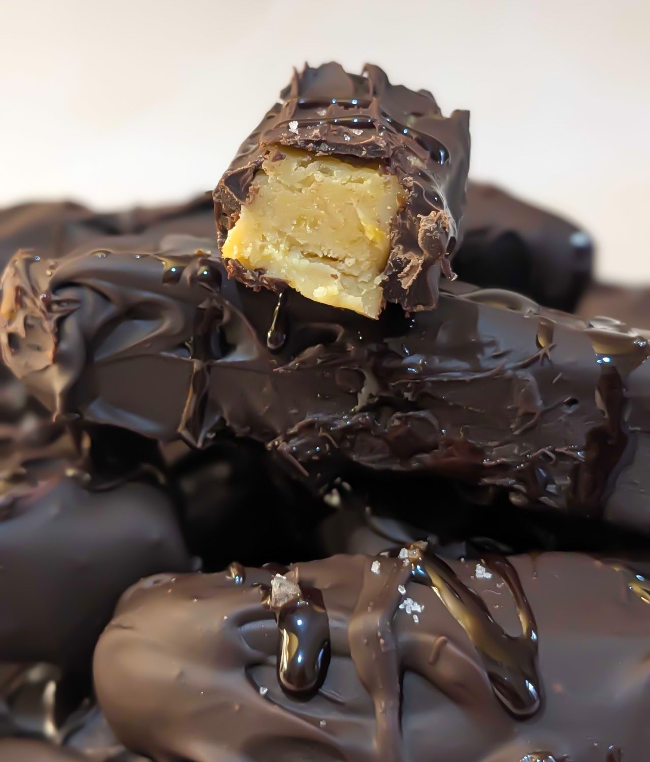 Pumpkin Chocolate Truffle Bars - 4