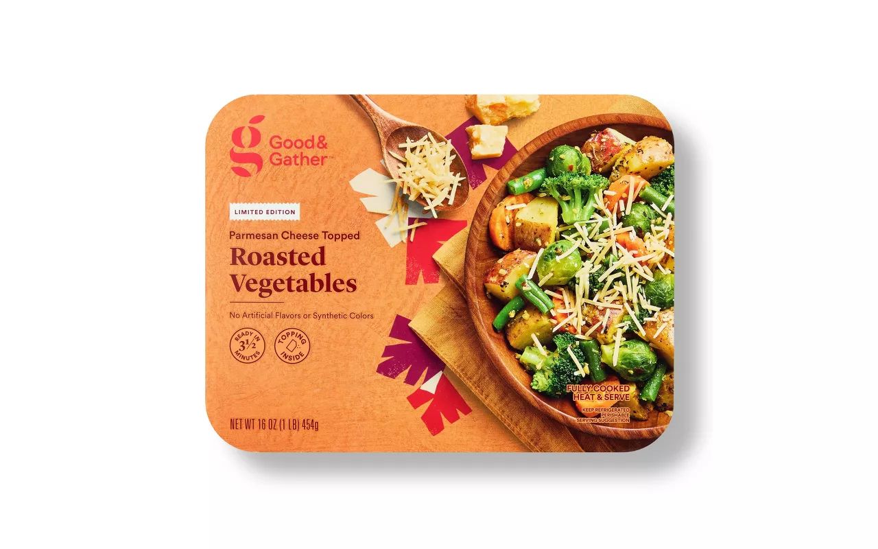 Roasted Veg with Parmesan Cheese